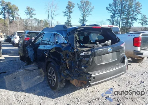 2020 Subaru Outback Premium из США, поврежденный, VIN 4S4BTAEC1L3238169